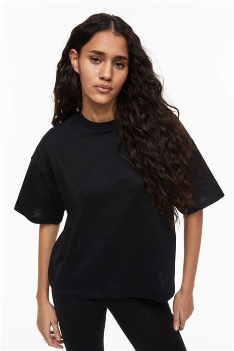 h&m oversized t shirt|More.